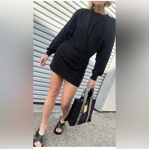 Isabel Marant Samuela Dress Black Size 36 NWT